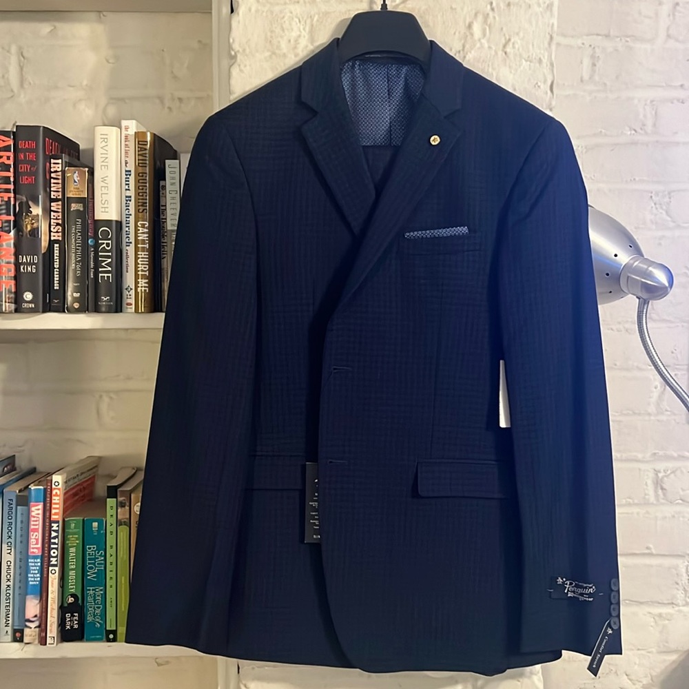 NWT Original Penguin Slim Fit Suit 40R/33W